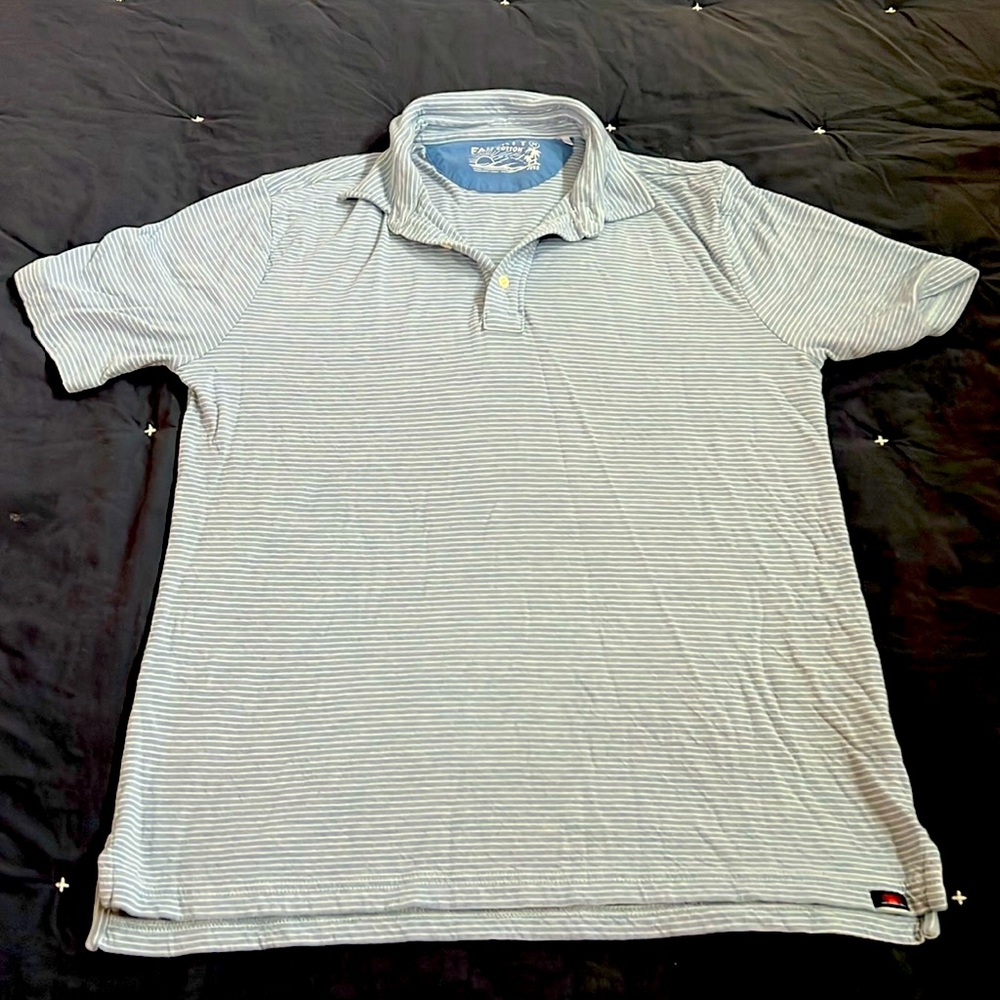 Faherty Medium Cloud Cotton Polo